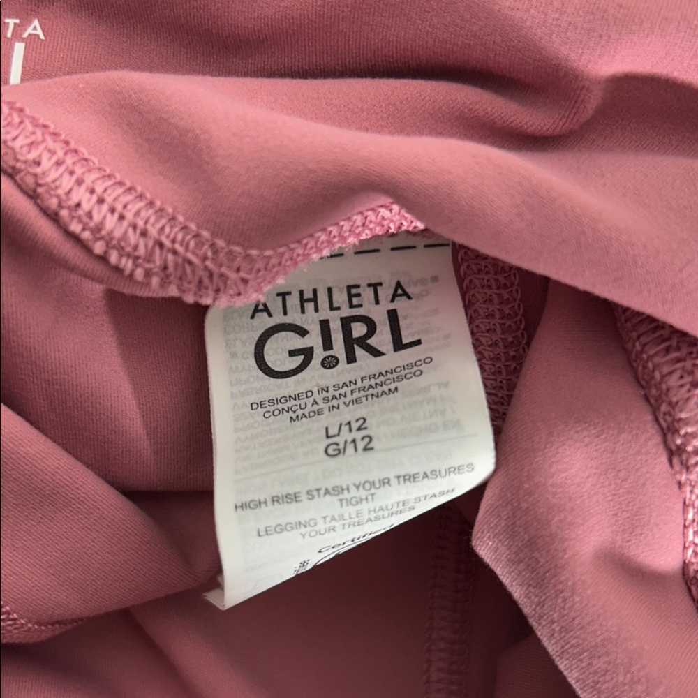 ATHLETA G!RL Rose Leggings - Picture 5 of 7